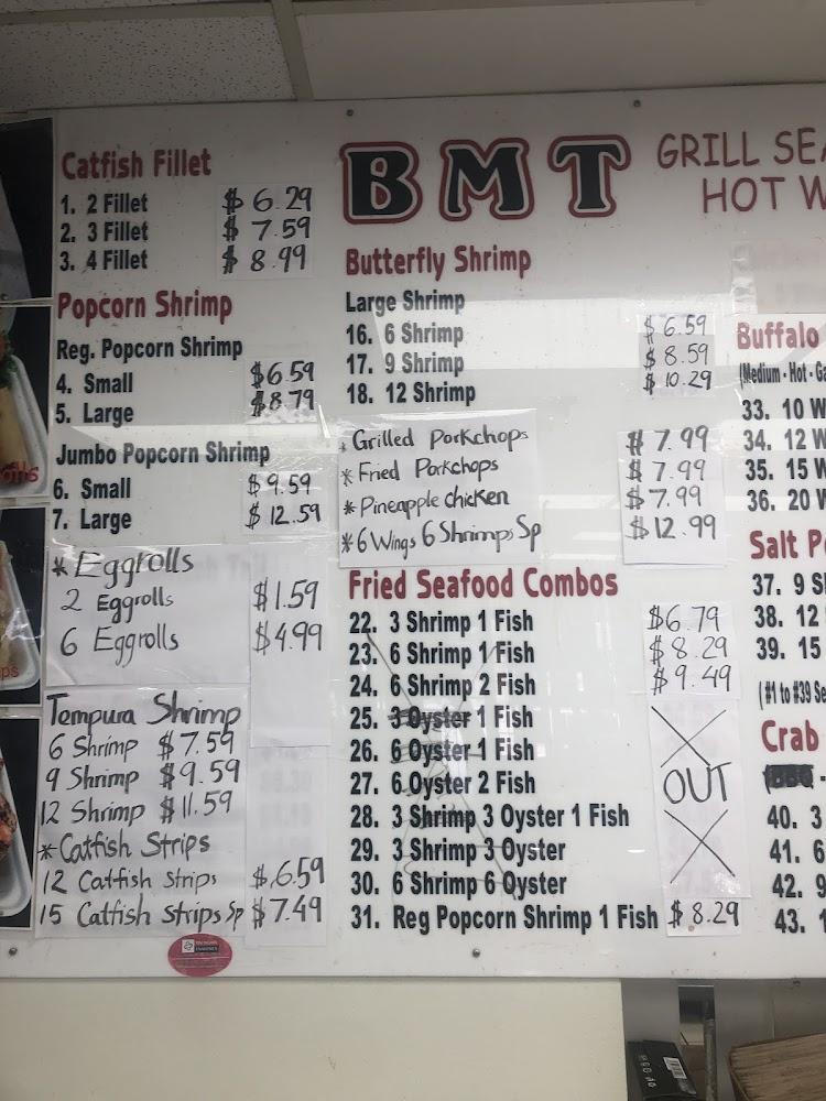 BMT Grill Seafood Hot Wings Restaurant Pepper Steak